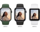 Die Apple Watch Series 7 bietet vor allem ein größeres Display als ihr Vorgänger. (Bild: Apple)