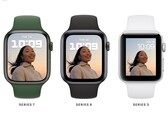 Die Apple Watch Series 7 bietet vor allem ein größeres Display als ihr Vorgänger. (Bild: Apple)