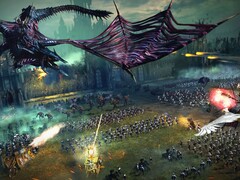 Eine Schlacht in Total War: Warhammer.