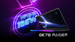 Das MSI GE76 Raider schließt per vBIOS-Update zur GeForce RTX 3080-Spitzenklasse auf. (Bild: MSI)