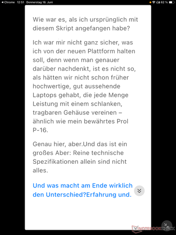 Die simultane Übersetzung eines englischen Videos war von guter Qualität, jedoch nicht fehlerfrei.