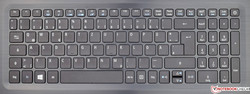 Tastatur des Acer Aspire 5 A517-51G
