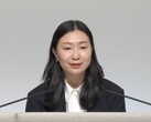 Sony CFO Lin Tao bei der Präsentation der Geschäftszahlen