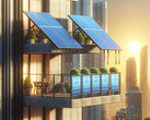 Balkonkraftwerke können zukünftig leichter installiert werden, auch bei der Anschaffung mancher Solaranlagen gibt es Erleichterungen (Symbolbild: Dall-E / KI)