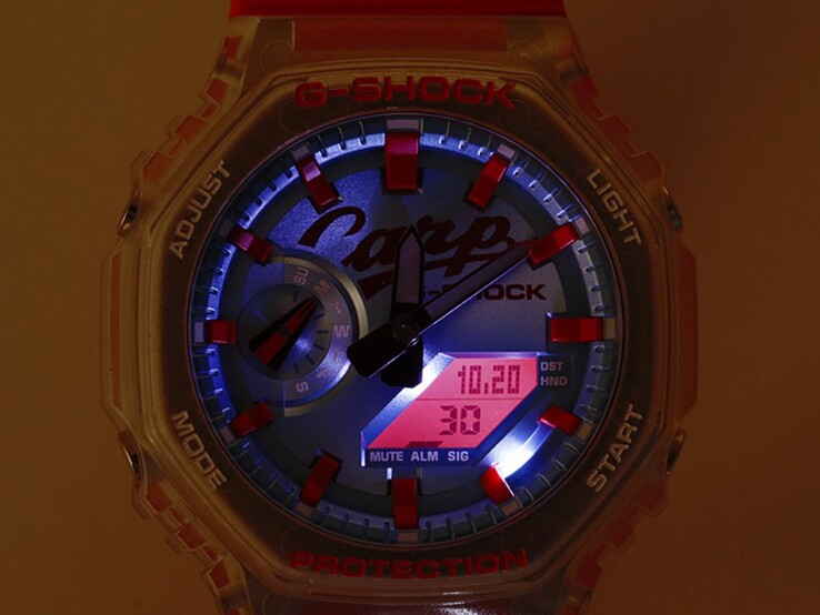 Die 2026 Casio G-Shock x Hiroshima Toyo Carp GA-2100X. (Bildquelle: Hiroshima Toyo Carp store)