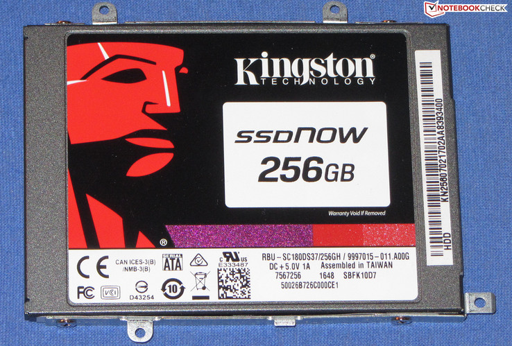 Die SSD könnte problemlos getauscht werden.