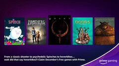 Im Dezember 2022 verschenkt Amazon Prime Gaming mal wieder diverse Spiele. (Bild: Amazon Prime Gaming)