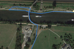 GPS Lenovo B: Flussufer
