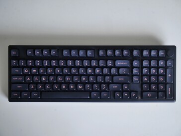 Epomaker Galaxy 100 - Aufnahme von oben