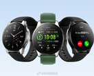 Die Vivo Watch 2 setzt offenbar auf ein rundes Display mit recht schmalen Bildschirmrändern. (Bild: Digital Chat Station, Weibo)