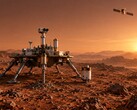 Konzeptbild der chinesischen Tianwen-3-Mission, die Gesteins- und Bodenproben vom Mars zur Erde bringen soll.