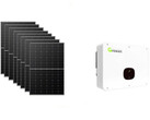 Solaranlage mit kompakten Photovoltaikmodulen