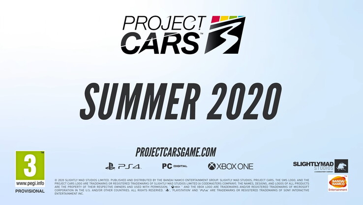 Project CARS 3 erscheint diesen Sommer