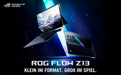 Das ASUS ROG Flow Z13 GZ302 bietet beeindruckende Leistung und hohe Flexibilität im kompakten Format. (Bildquelle: ASUS)