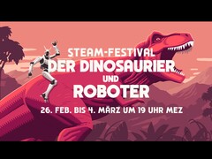 Fliegende Feuerspucker sind laut Steam keine Dinos, weshalb Spiele mit Drachen für dieses Event nicht teilnahmeberechtigt sind. (Quelle: Steam)