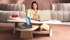 Asus will das schnellste Notebook mit Snapdragon X2 Elite Extreme auf der CES 2026 präsentiert haben, das 1,2 kg leichte Zenbook A16. (Bildquelle: Asus)