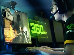 Dank 360 Hz und G-Sync-Unterstützung soll Nvidias neuester Bildschirm perfekt für Profi-Gamer sein. (Bild: Nvidia)
