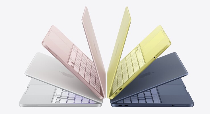 Das MacBook Neo wird derzeit in vier Farben angeboten.