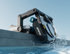 Mammotion präsentiert den selbstparkenden Poolroboter Spino S1 Pro. (Bildquelle: Mammotion)