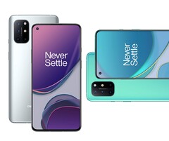 Das OnePlus 8T legt auf Amazon los, in zwei Speichervarianten und den Farben Lunar Silber und Aquamarine Grün.