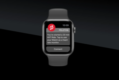 Peloton-Workouts können nun auch mit der Apple Watch getrackt werden, wie der Anbieter informiert. (Bild: Peloton)