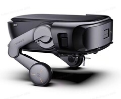 Der Roborock Saros Rover steht auf zwei Beinen. (Bildquelle: Roborock)