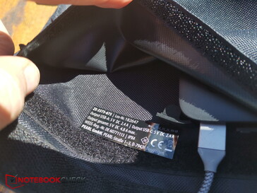 Die Output-Daten: 2x 5 V und 2,4 A