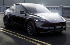 Das Tesla Model Y Facelift könnte wie schon das Model 3 Highland zwei neue Lackierungen erhalten (Bild: LaMianDesign)