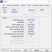 Dell Inspiron 14 7400 - CPUz