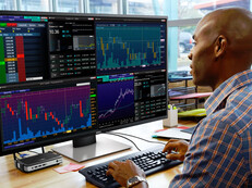 Immer alles im Überblick: Kein Problem mit dem neuen Dell 43 Zoll Monitor.