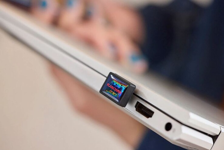 Die optische Gestaltung ist recht auffällig (Bildquelle: SanDisk)