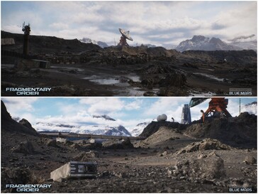 Screenshots der Blue Mars Map in Fragmentary Order