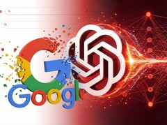 ChatGPT verdrängt Google (Symbolbild Nano Banana Pro)