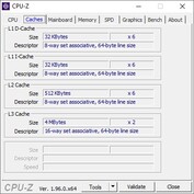 Lenovo Ideapad Flex 5 CPU-Z Caches-Tab