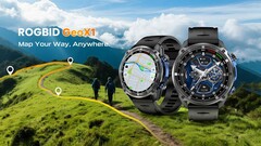 Die GeoX1 ist eine neue Smartwatch von Rogbid. (Bildquelle: Rogbid)