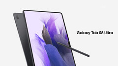Mit dem Galaxy Tab S8 Ultra will Samsung Anfang 2022 gegen das Apple iPad Pro punkten. (Bild: Max Jambor, AllaboutSamsung)