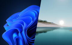 Ob kunstvolle Grafik oder malerische Landschaft – Windows 11 bietet für jeden Geschmack passende Wallpaper. (Bild: Microsoft, bearbeitet)