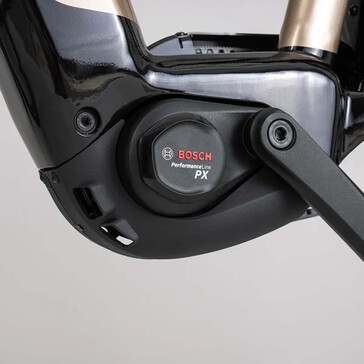 Verbaut ist ein Bosch PX-Mittelmotor
