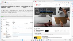 Maximale Latenz beim Öffnen mehrerer Browser-Tabs und beim Abspielen von 4K-Videomaterial