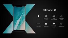 Ulefone X: Preisbrecher-Smartphone mit Notch offiziell vorgestellt
