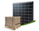 Bifaziales Solarmodul für höheren Stromertrag (Bild: Ja Solar, Tepto - bearbeitet)