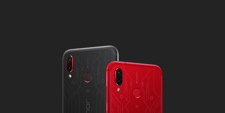 Honor Play Player Edition in Schwarz und Rot