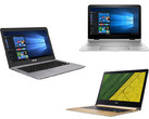 Im Vergleich: Acer Swift 7 vs. Asus Zenbook UX310UQ vs. HP Spectre x360 13