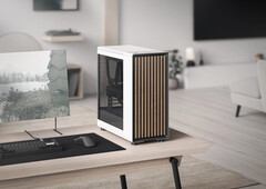 Fractal Design stellt mit North ein neues PC-Gehäuse mit Holz, Mesh und Glas vor. (Bild: Fractal Design)