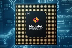 Der Dimensity 720 bringt 5G-Unterstützung in das Budget-Segment (Bild: MediaTek)