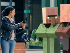 Minecraft kommt demnächst auch als AR-Version für Smartphones (Quelle: Microsoft)