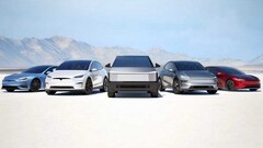 Verschiedene Tesla-Modelle, darunter der Cybertruck, können in Kalifornien jetzt direkt bei Tesla für unter 100 US-Dollar pro Tag gemietet werden (Bild: Tesla).