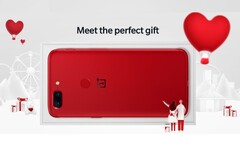 Zum Valentinstag kommt das OnePlus 5T in Lava-Red auch nach Europa.