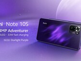 Das Redmi Note 10S gibt es nun auch in der neuen Farbvariante Starlight Purple. (Bild: Xiaomi)