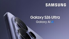 Samsung hat sein erstes Promobild zum Galaxy S26 Ultra an den Leaker Evan Blass verloren.